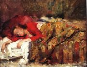 Lovis Corinth Young Woman Sleeping oil painting artist
